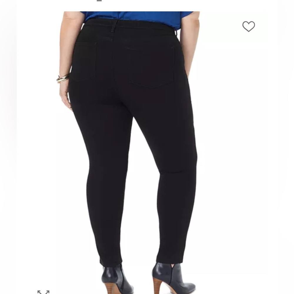 NYDJ Ami Skinny Jeans in Black 16 Like New!!